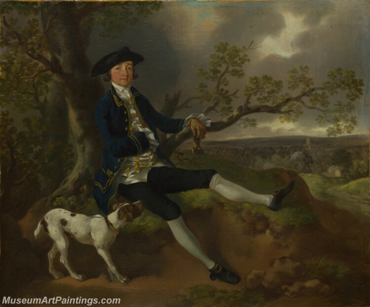 Thomas Gainsborough John Plampin Painting