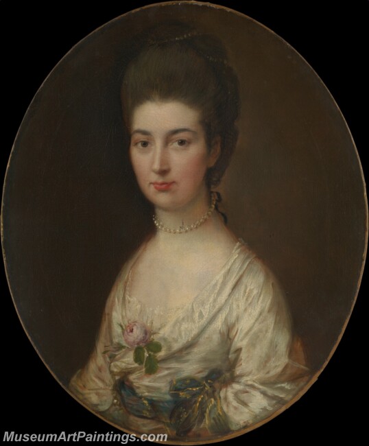 Thomas Gainsborough Mrs Ralph Izard Alice De Lancey Painting