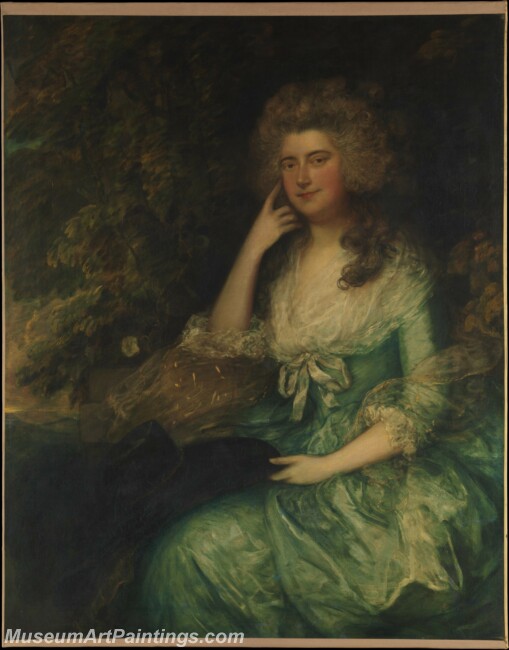 Thomas Gainsborough Mrs William Tennant Mary Wylde died Painting