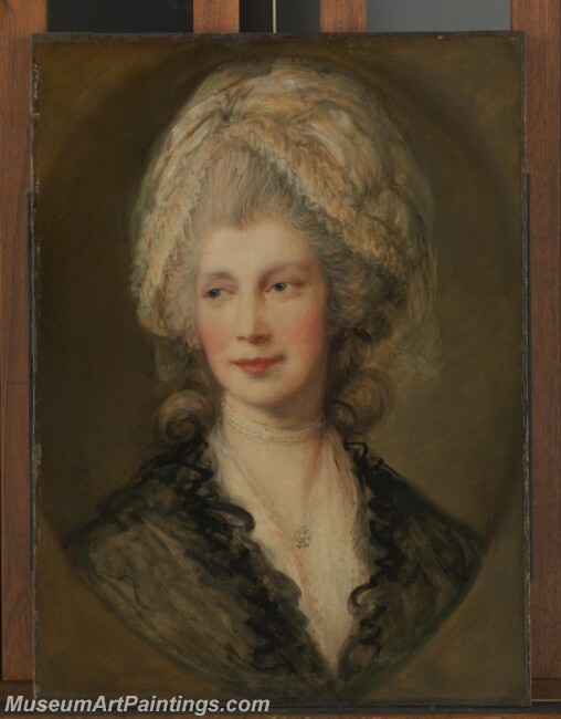 Thomas Gainsborough Queen Charlotte Painting