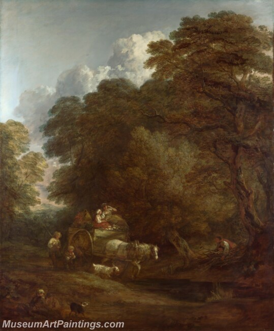 Thomas Gainsborough The Market Cart Painting