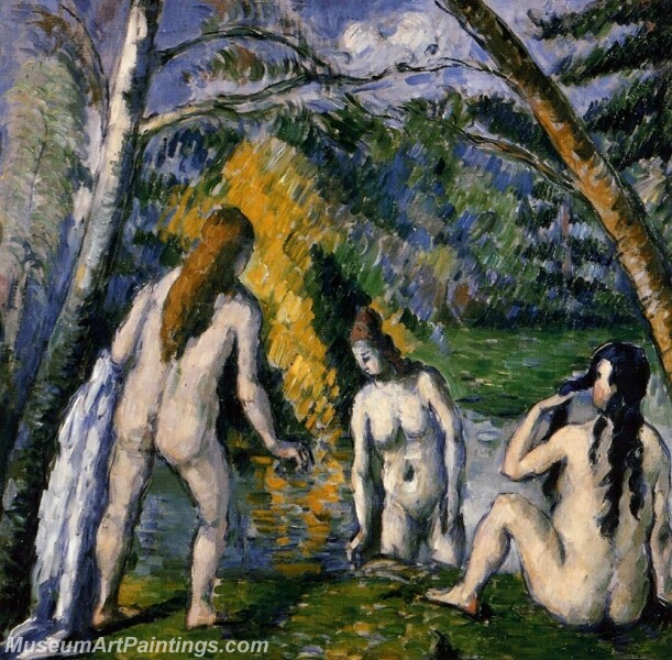 Three Bathers Painting