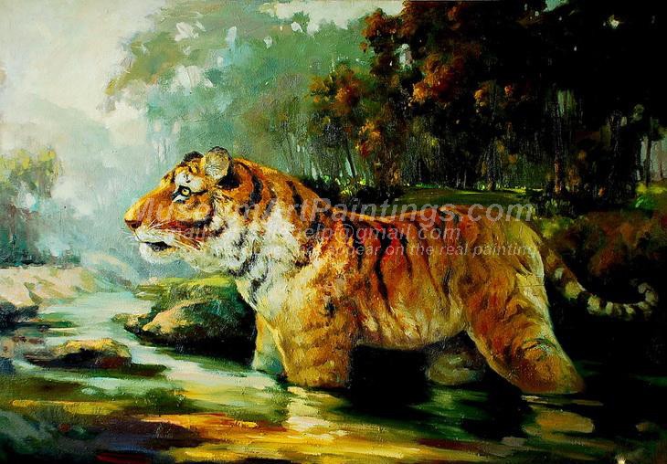Tiger Oil Paintings 009