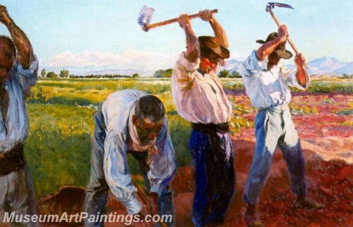 Trabajadores Painting