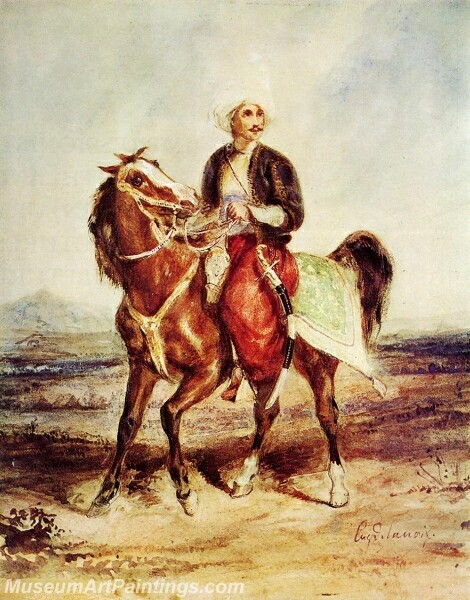 Turkish Horseman Painting