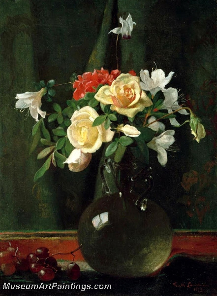 Vase of Flowers by George Cochran Lambdin