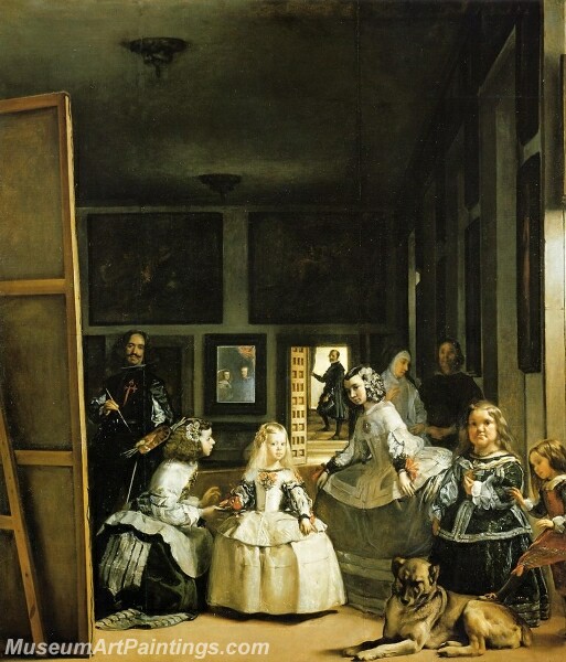 Velazquez and the Royal Family Painting