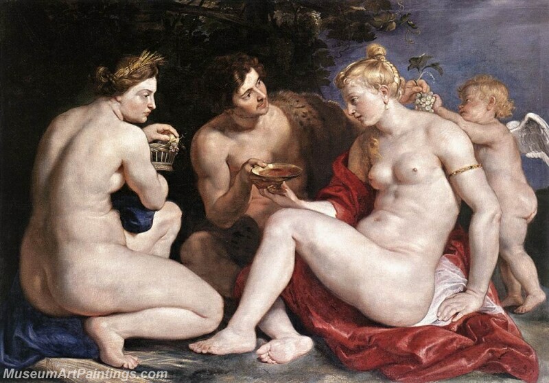 Venus Cupid Baccchus and Ceres Painting