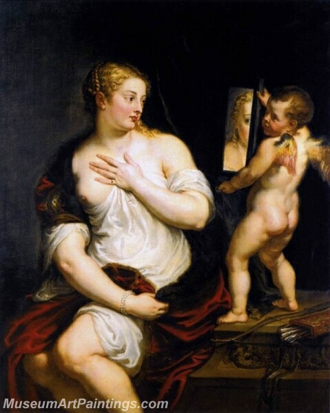 Venus at her Toilet Painting