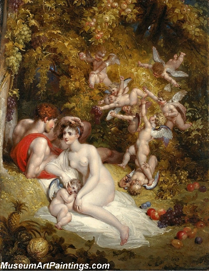 Vertumnus And Pomona Painting