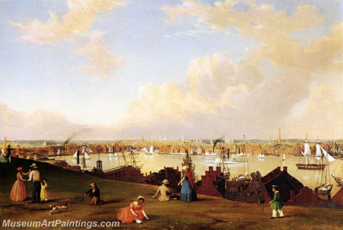 View of Baltimore Painting