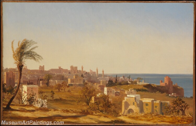 View of Beirut Painting