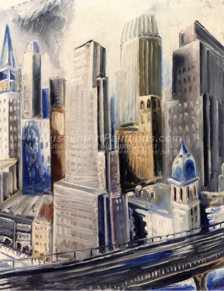 View of Manhattan by Paul Kleinschmidt