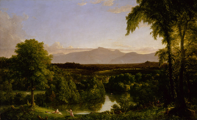 View on the Catskill Early Autumn by Thomas Cole