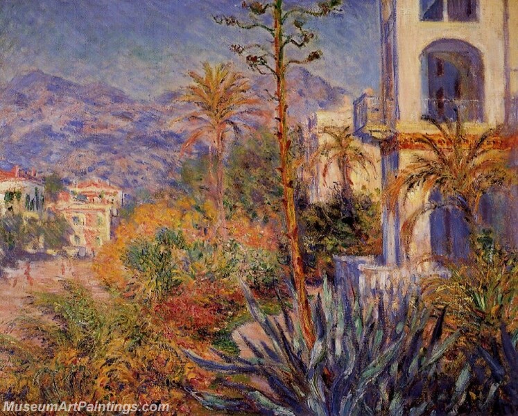 Villas in Bordighera Painting