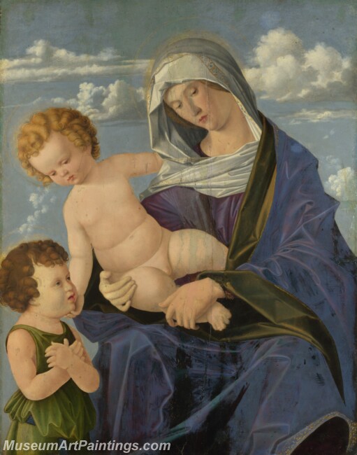 Vincenzo Catena The Madonna and Child with Infant Saint John Painting