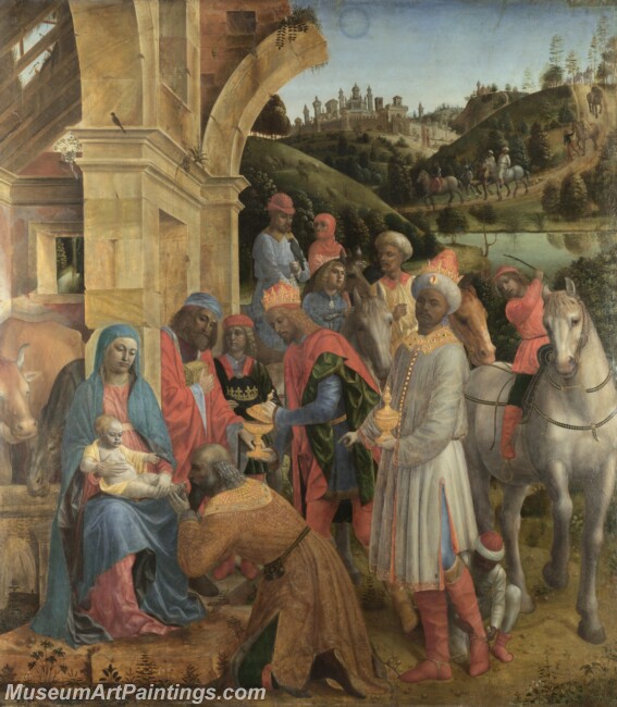 Vincenzo Foppa The Adoration of Kings Painting