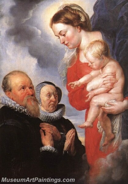 Virgin and Child Painting