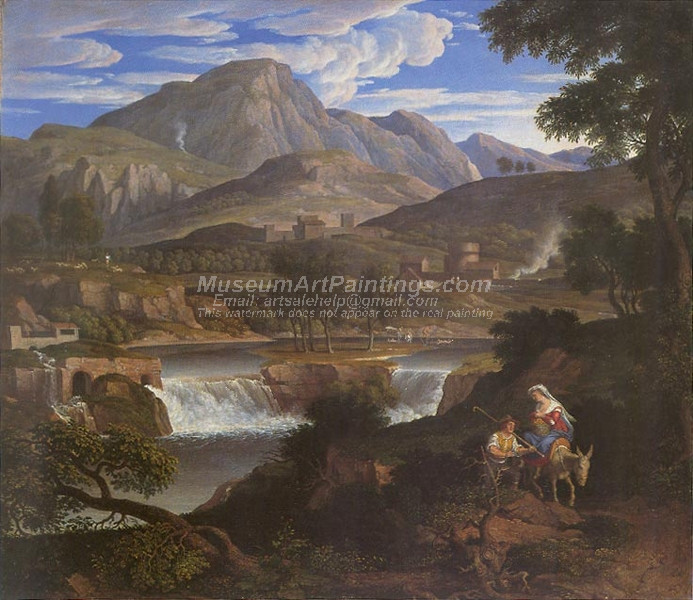 Waterfalls at Subiaco by Joseph Koch