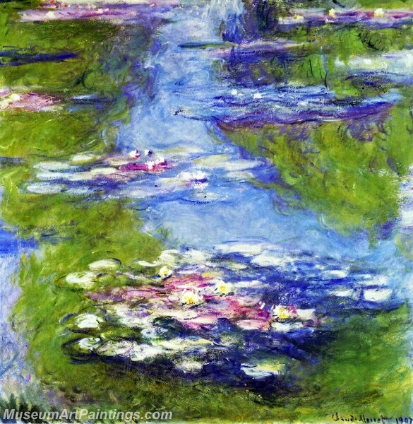 Waterlilies Painting