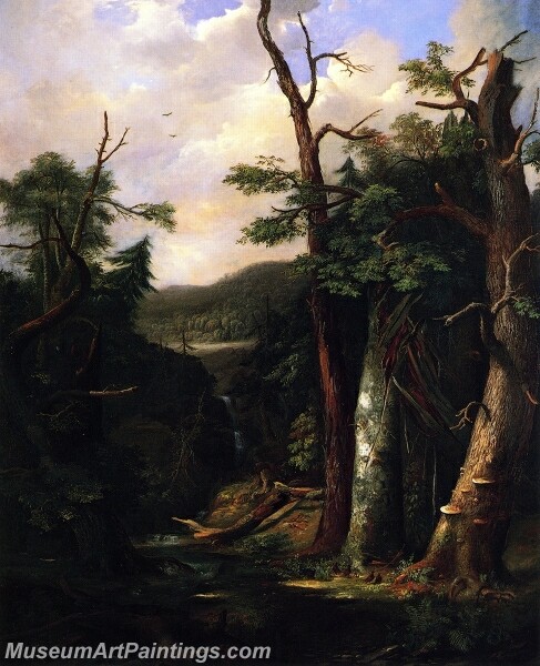 Western Forest Painting