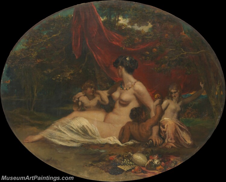 William Etty Allegory Painting