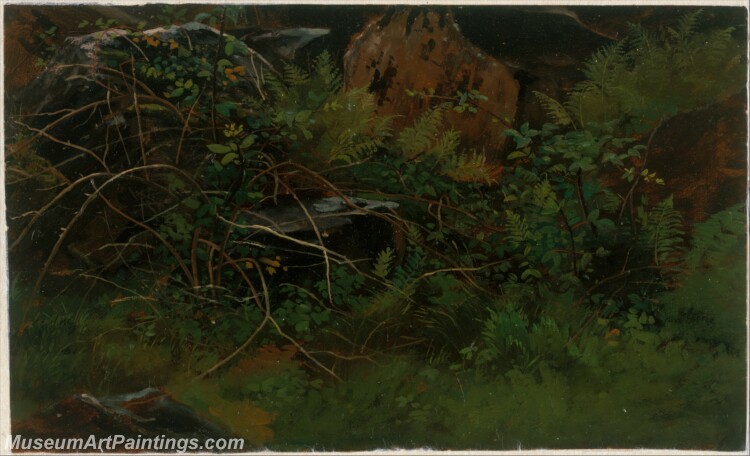 William Stanley Haseltine Study from Nature Painting