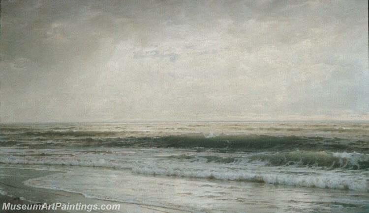 William Trost Richards New Jersey Beach Painting