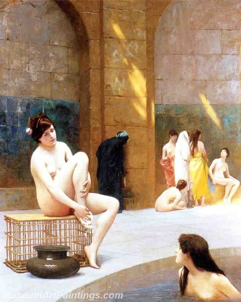 Women Bathing Painting