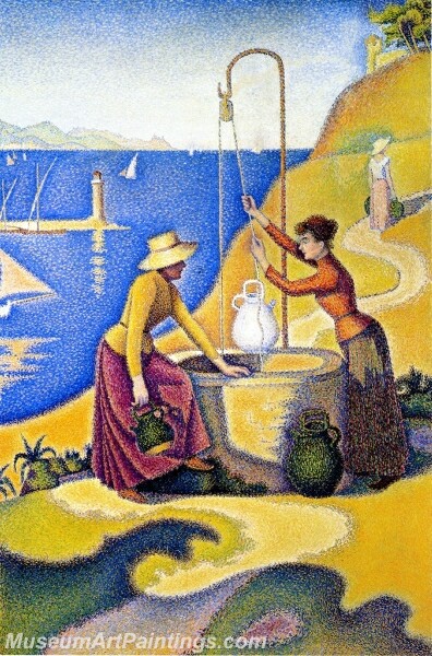 Women at the Well Opus 238 Painting