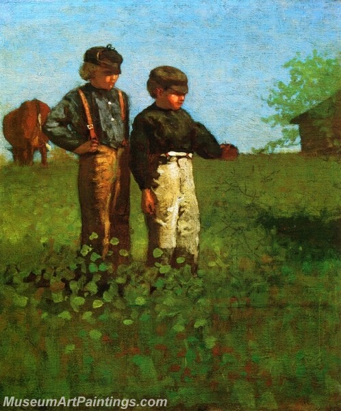 Young Farmers Painting